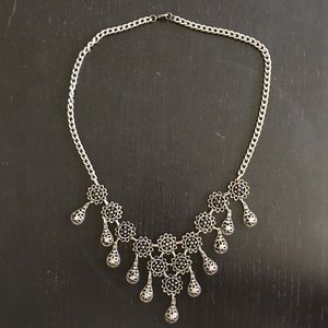 Vintage silver necklace.